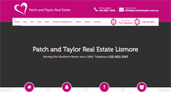 Desktop Screenshot of patchandtaylor.com.au